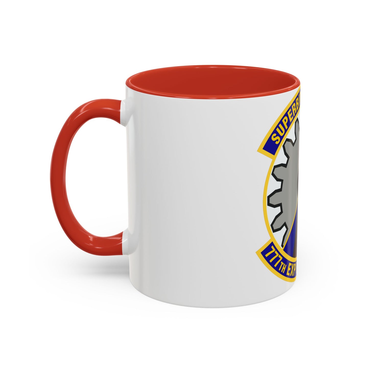 777th Expeditionary Prime Base Engineer Emergency Force Squadron (U.S. Air Force) Accent Coffee Mug