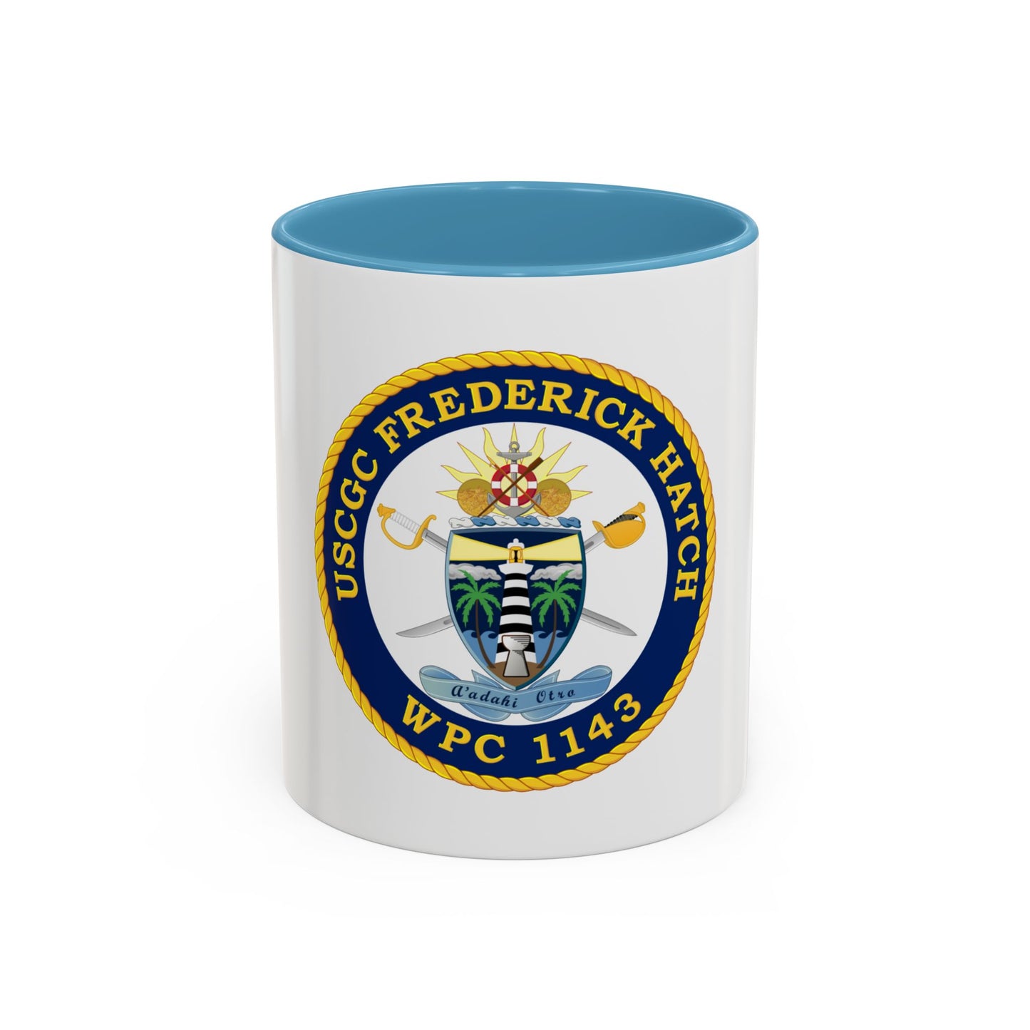 USCGC Frederick Hatch WPC 1143 (U.S. Coast Guard) Accent Coffee Mug