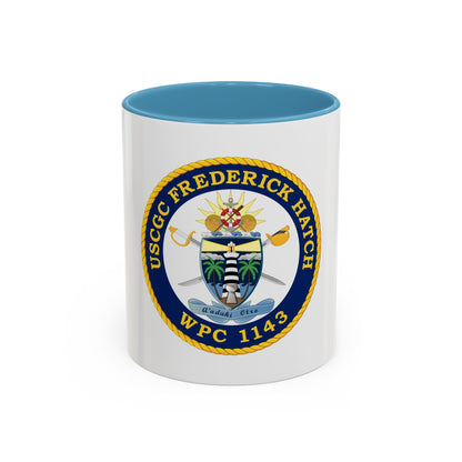USCGC Frederick Hatch WPC 1143 (U.S. Coast Guard) Accent Coffee Mug