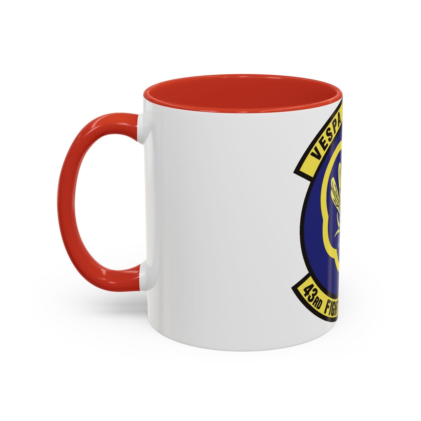 43d Fighter Squadron (U.S. Air Force) Accent Coffee Mug