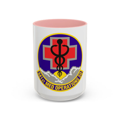 341st Medical Operations Squadron (U.S. Air Force) Accent Coffee Mug