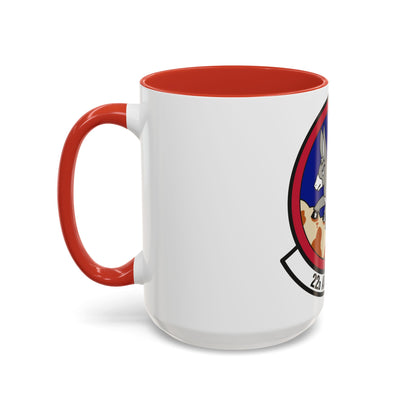 22d Airlift Squadron (U.S. Air Force) Accent Coffee Mug