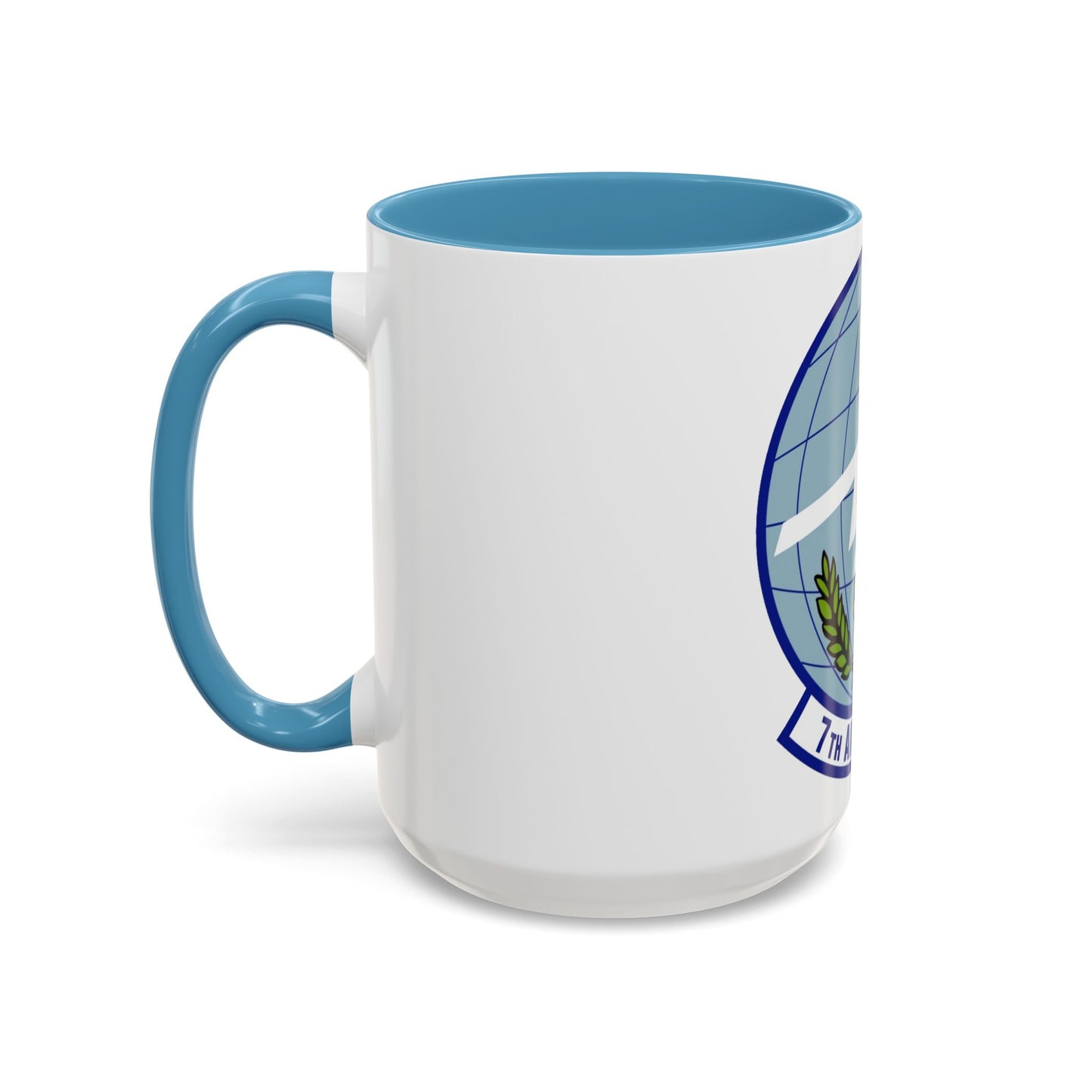 7th Airlift Squadron (U.S. Air Force) Accent Coffee Mug