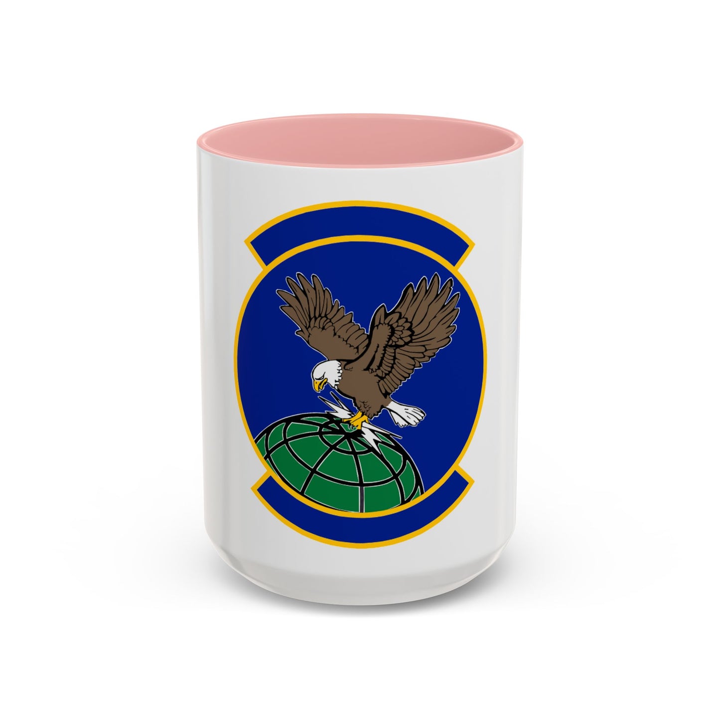 100 Aircraft Maintenance Squadron USAFE (U.S. Air Force) Accent Coffee Mug