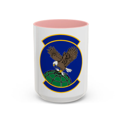 100 Aircraft Maintenance Squadron USAFE (U.S. Air Force) Accent Coffee Mug