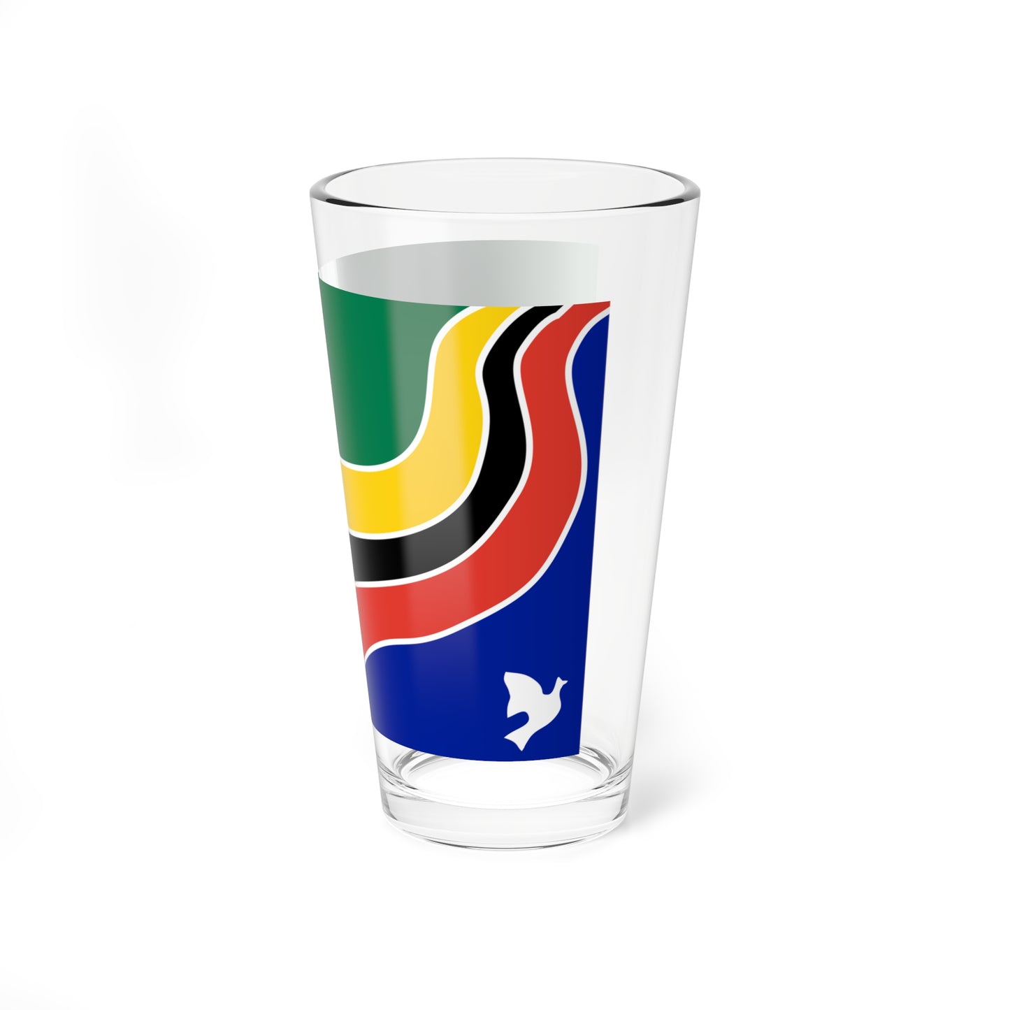 South Africa Flag Designs Nov 1993 5 (South Africa) Pint Glass 16oz