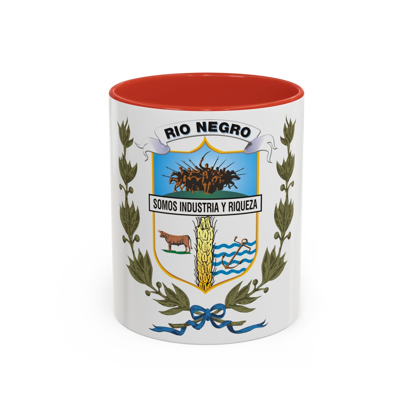 Coat of arms of Rio Negro Department - Accent Coffee Mug