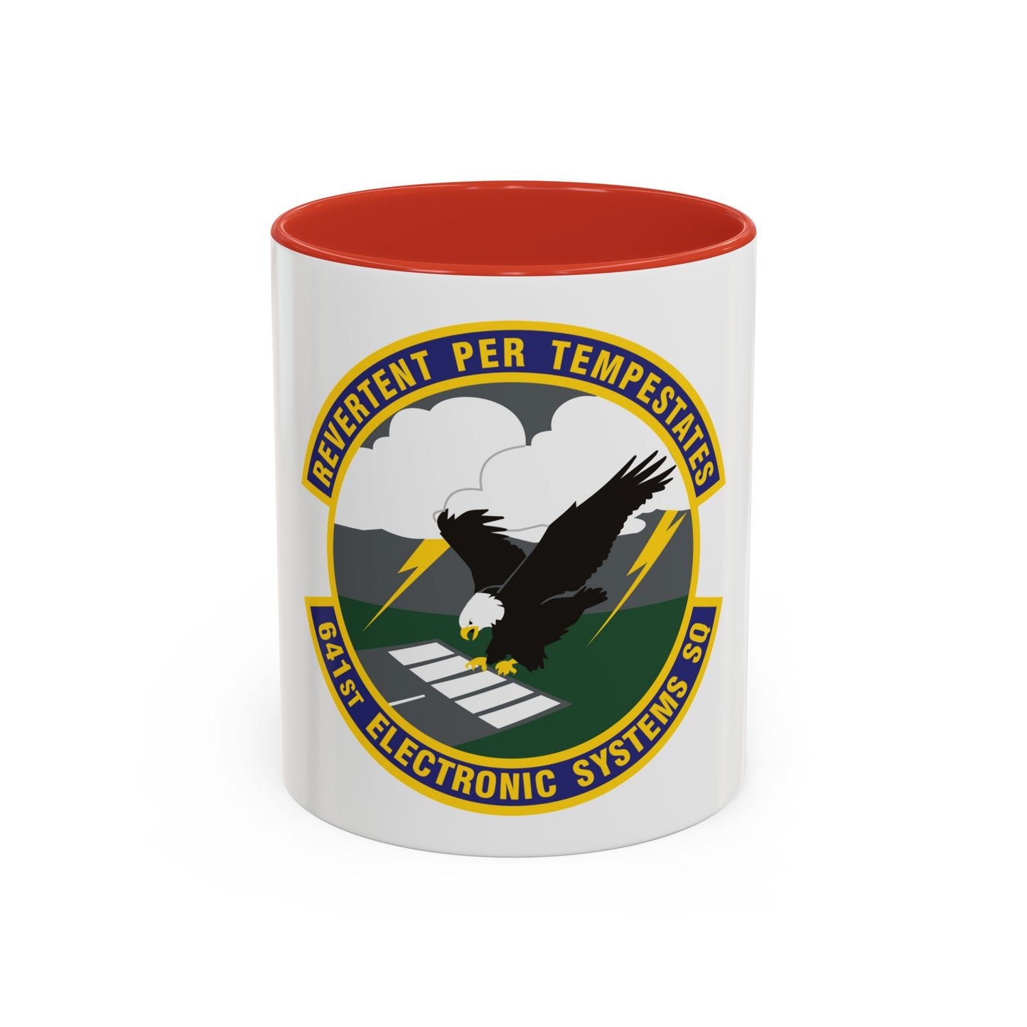 641st Electronic Systems Squadron (U.S. Air Force) Accent Coffee Mug