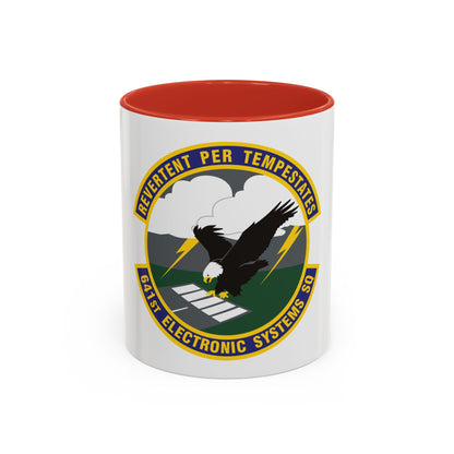 641st Electronic Systems Squadron (U.S. Air Force) Accent Coffee Mug