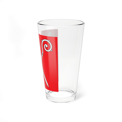 Flag of Diocese of Sion (Switzerland) Pint Glass 16oz