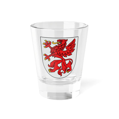 Jaunjelgava COA (Latvia) (Coat of Arms) Shot Glass 1.5oz
