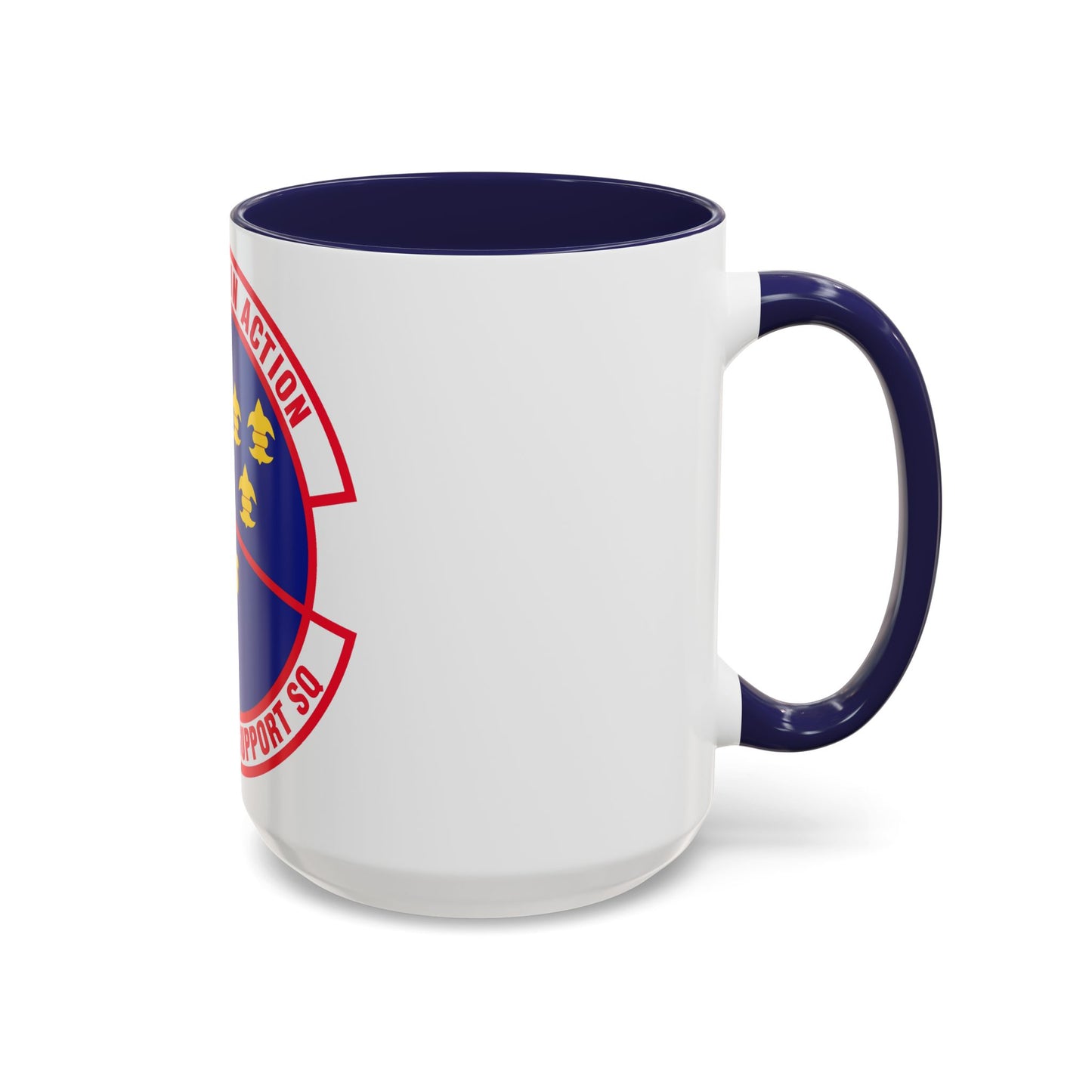 707 Force Support Squadron AFISRA (U.S. Air Force) Accent Coffee Mug