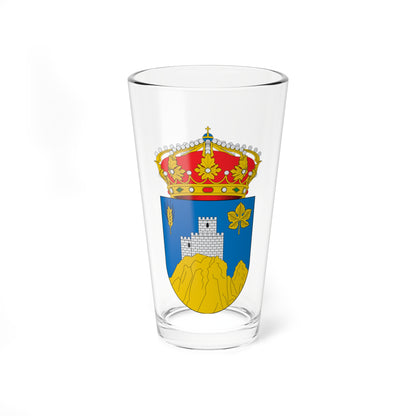 Escudo de Embid de Ariza (Spain) (Coat of Arms) Pint Glass 16oz