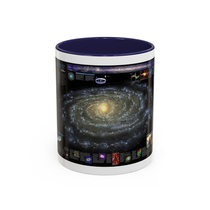 Space - Milky Way (2002) (Map) Accent Coffee Mug