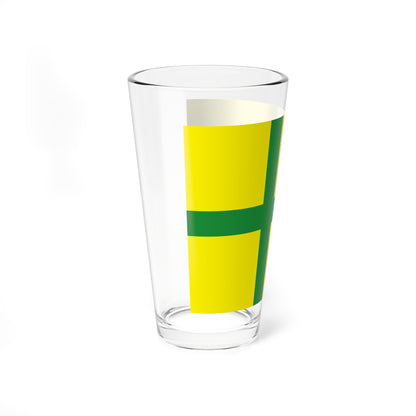 Flag of Gotland (Sweden) Pint Glass 16oz