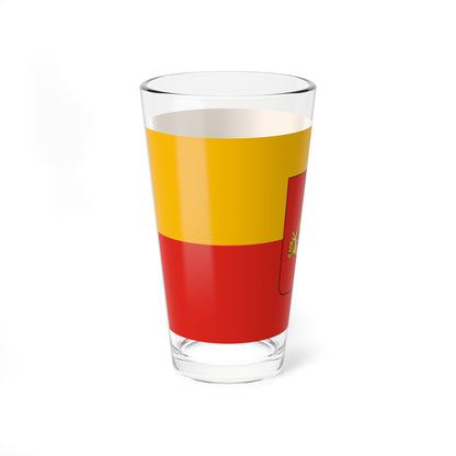 Flag of Olmod (Hungary) Pint Glass 16oz