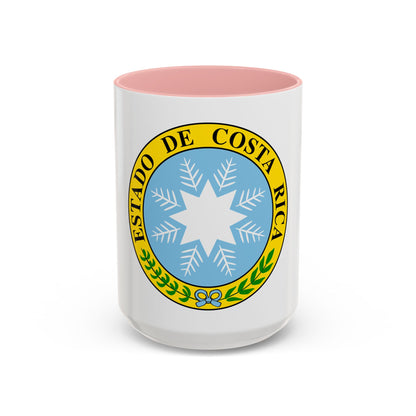 Coat of arms of Costa Rica (1840-1842) - Accent Coffee Mug