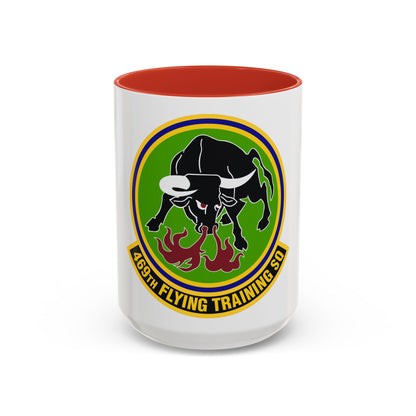 469 Flying Training Squadron AETC (U.S. Air Force) Accent Coffee Mug