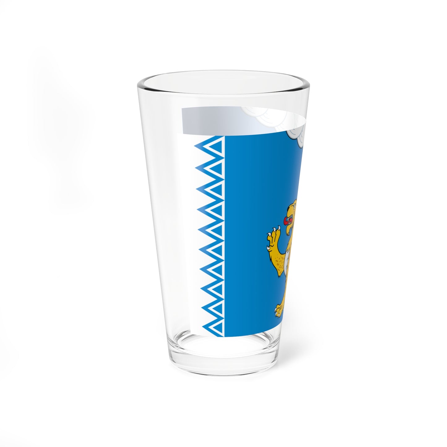 Flag of Pskov Oblast (Russia) Pint Glass 16oz