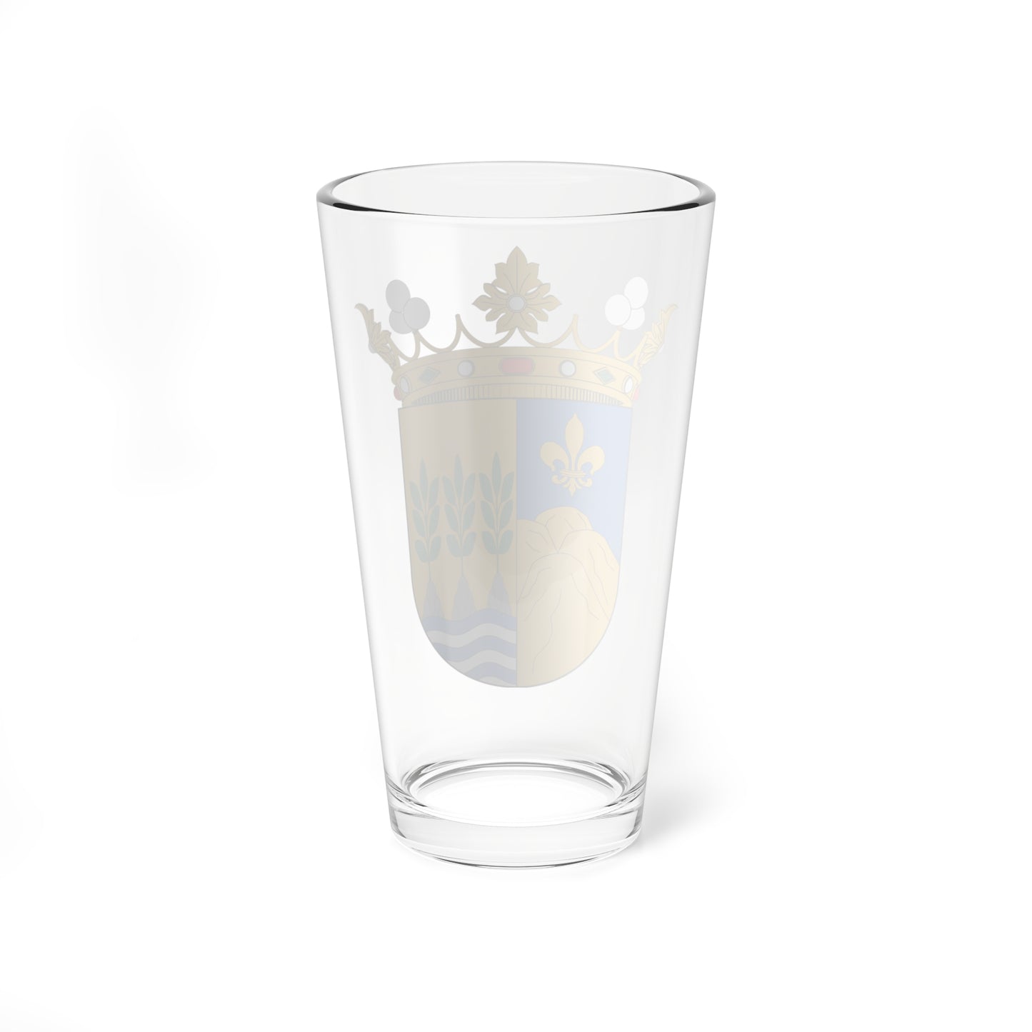 Escudo de Albudeite (Spain) (Coat of Arms) Pint Glass 16oz