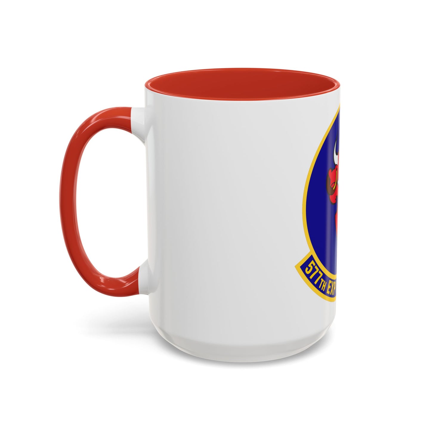 577th Expeditionary Prime Base Emergency Engineer Force Squadron (U.S. Air Force) Accent Coffee Mug