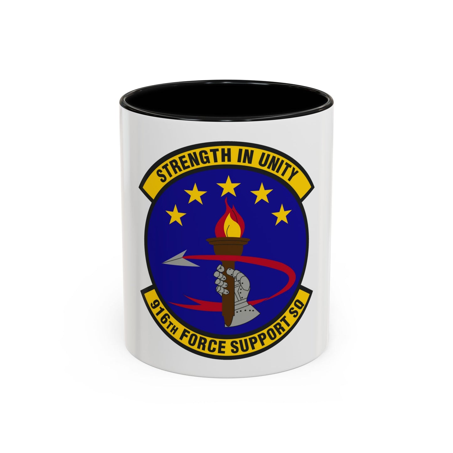 916th Force Support Squadron (U.S. Air Force) Accent Coffee Mug