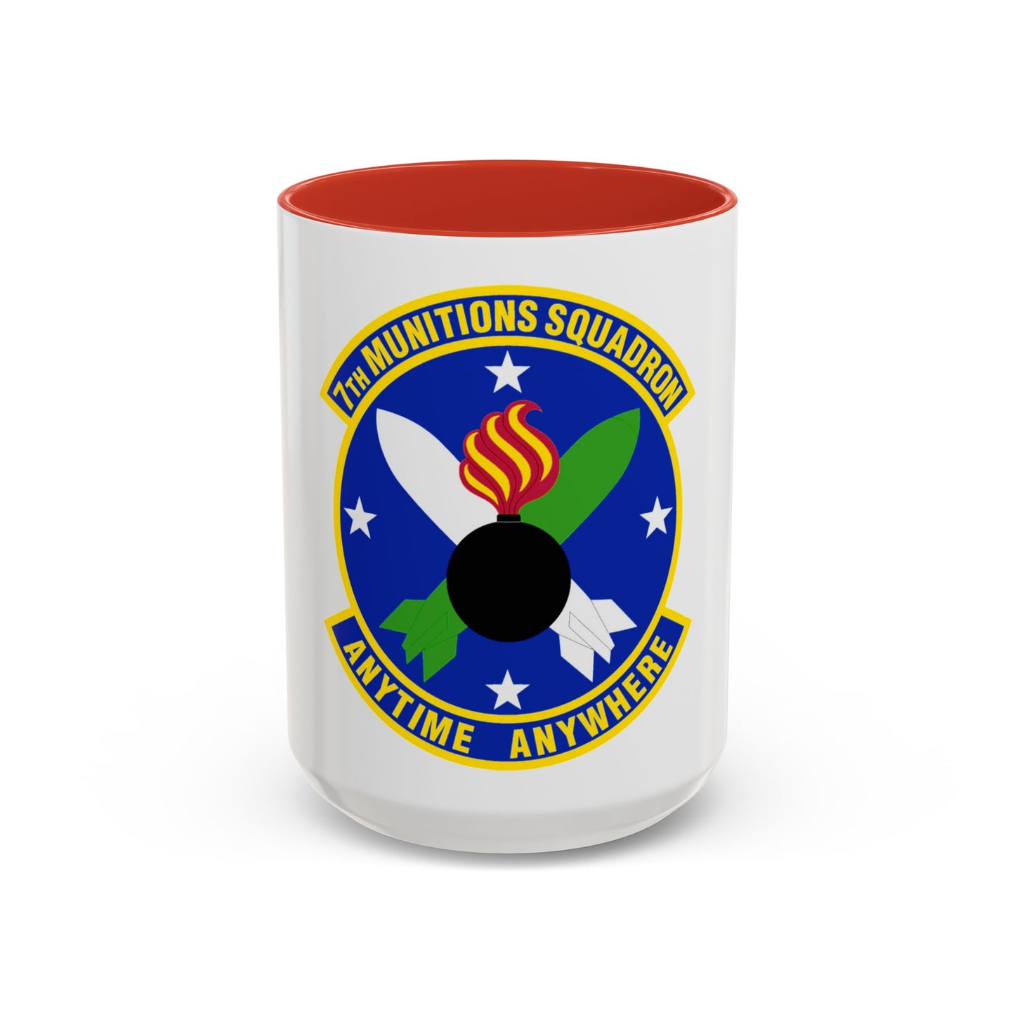 7 Munitions Squadron ACC (U.S. Air Force) Accent Coffee Mug