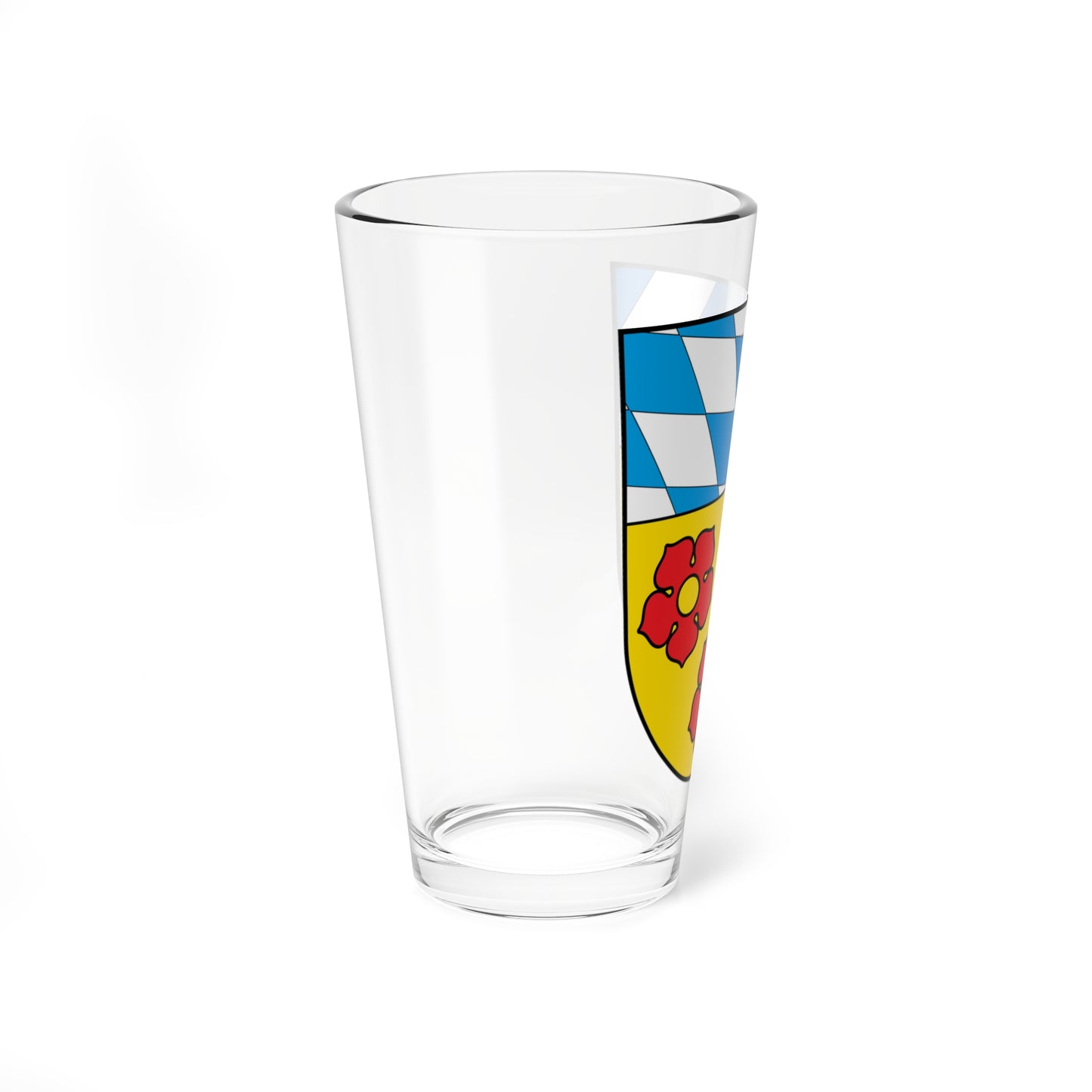 DEU Bad Abbach COA (Germany) (Coat of Arms) Pint Glass 16oz