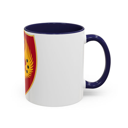 463rd Airborne Field Artillery Battalion (U.S. Army) Accent Coffee Mug