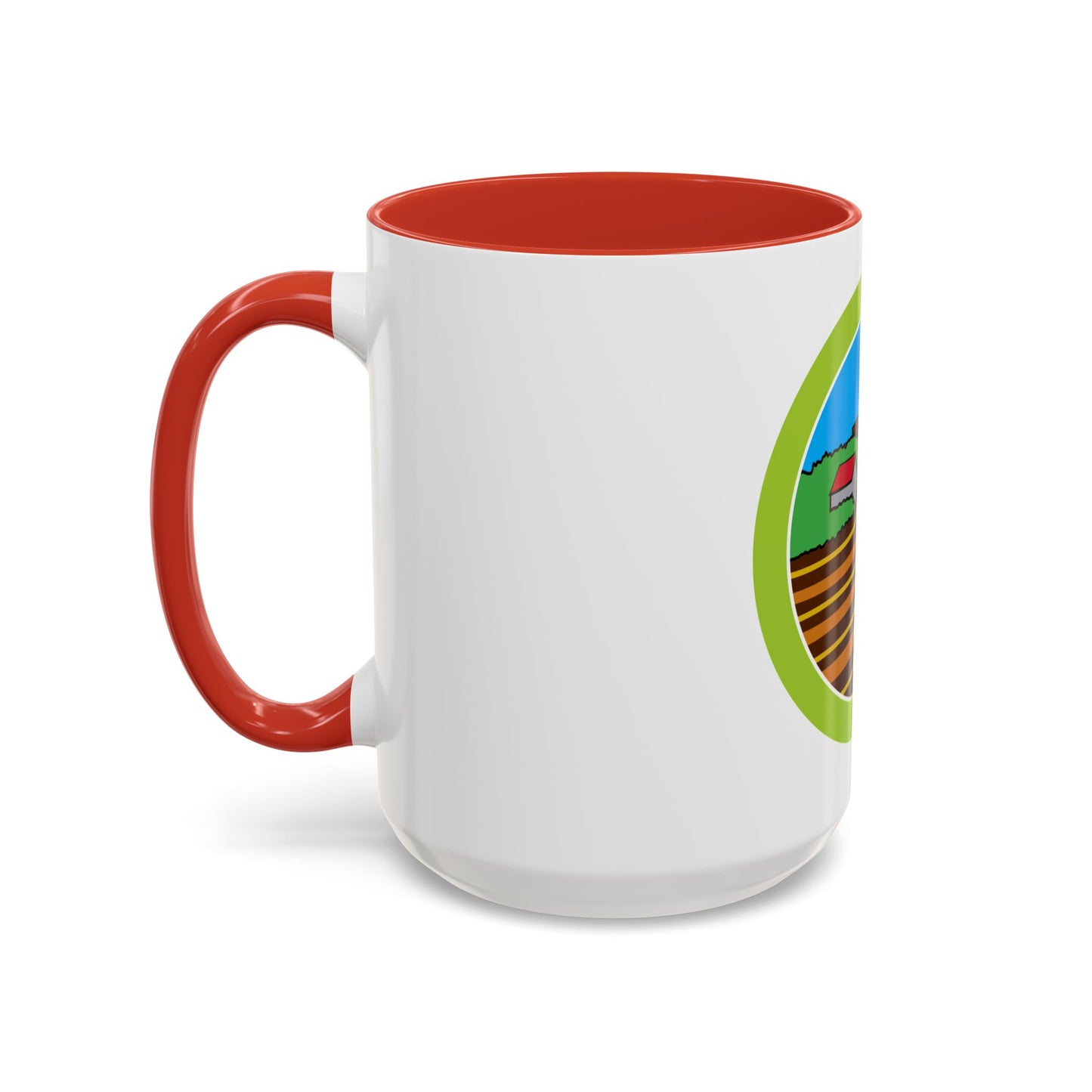 Soil Water Conservation (Boy Scout Merit Badge) Accent Coffee Mug