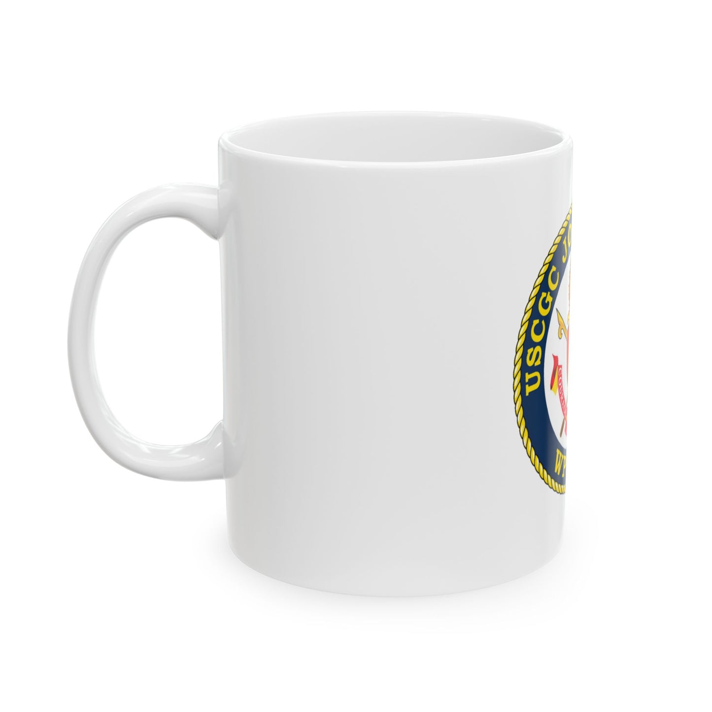 USCG C JOSEPH DOYLE W PC 1133 (U.S. Coast Guard) White Coffee Mug