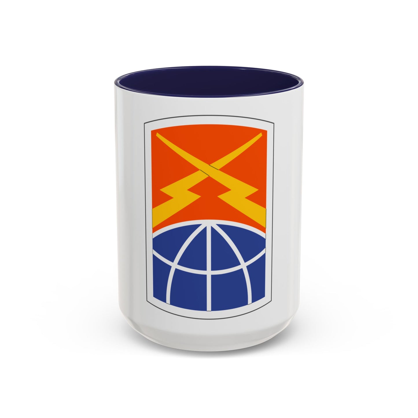 160 Signal Brigade (U.S. Army) Accent Coffee Mug