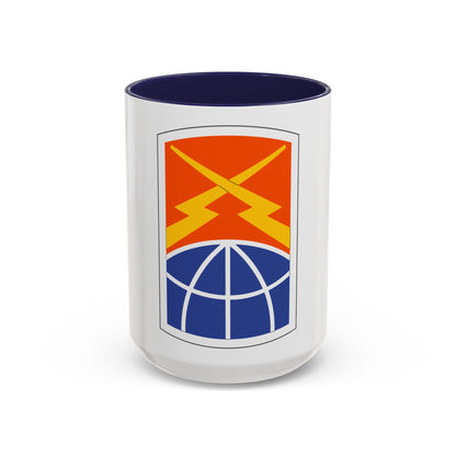 160 Signal Brigade (U.S. Army) Accent Coffee Mug