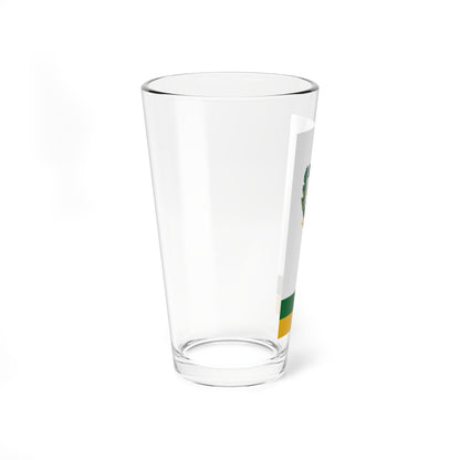 Flag of Lulla vertical (Hungary) Pint Glass 16oz