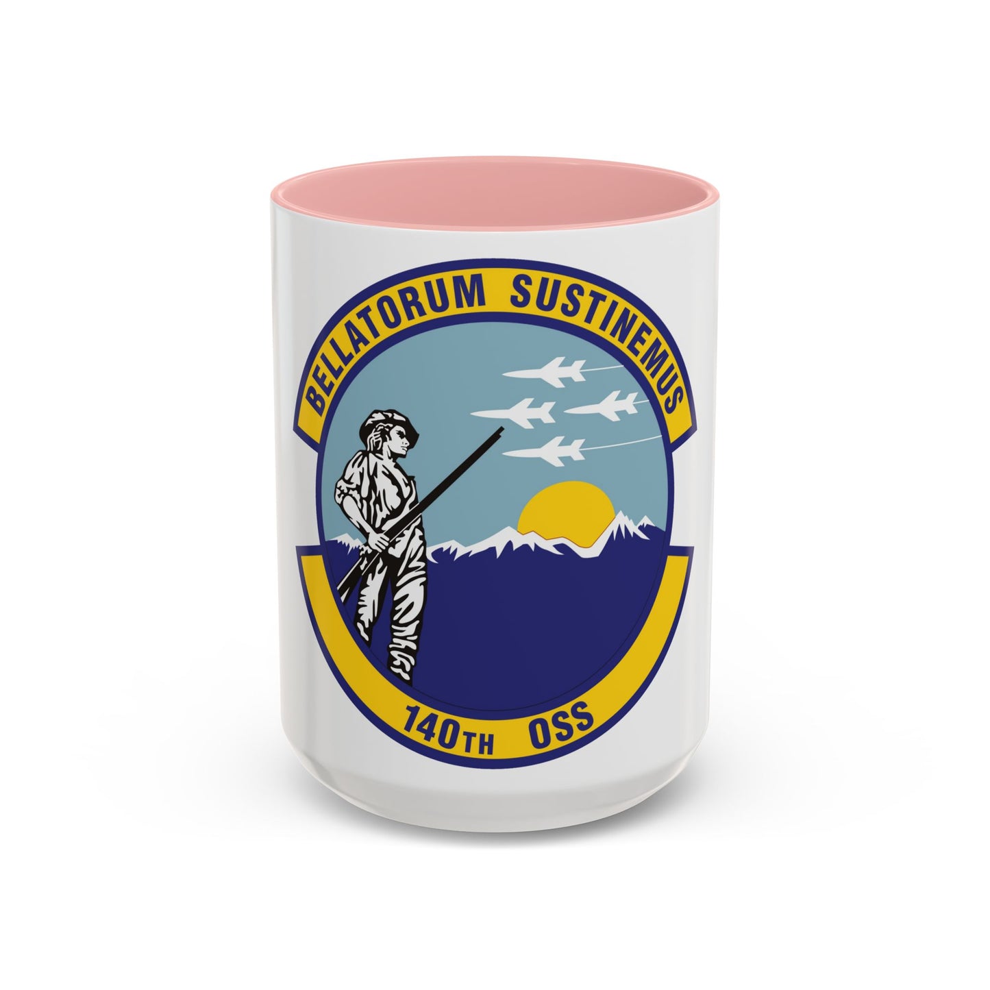 140th Operations Support Squadron (U.S. Air Force) Accent Coffee Mug