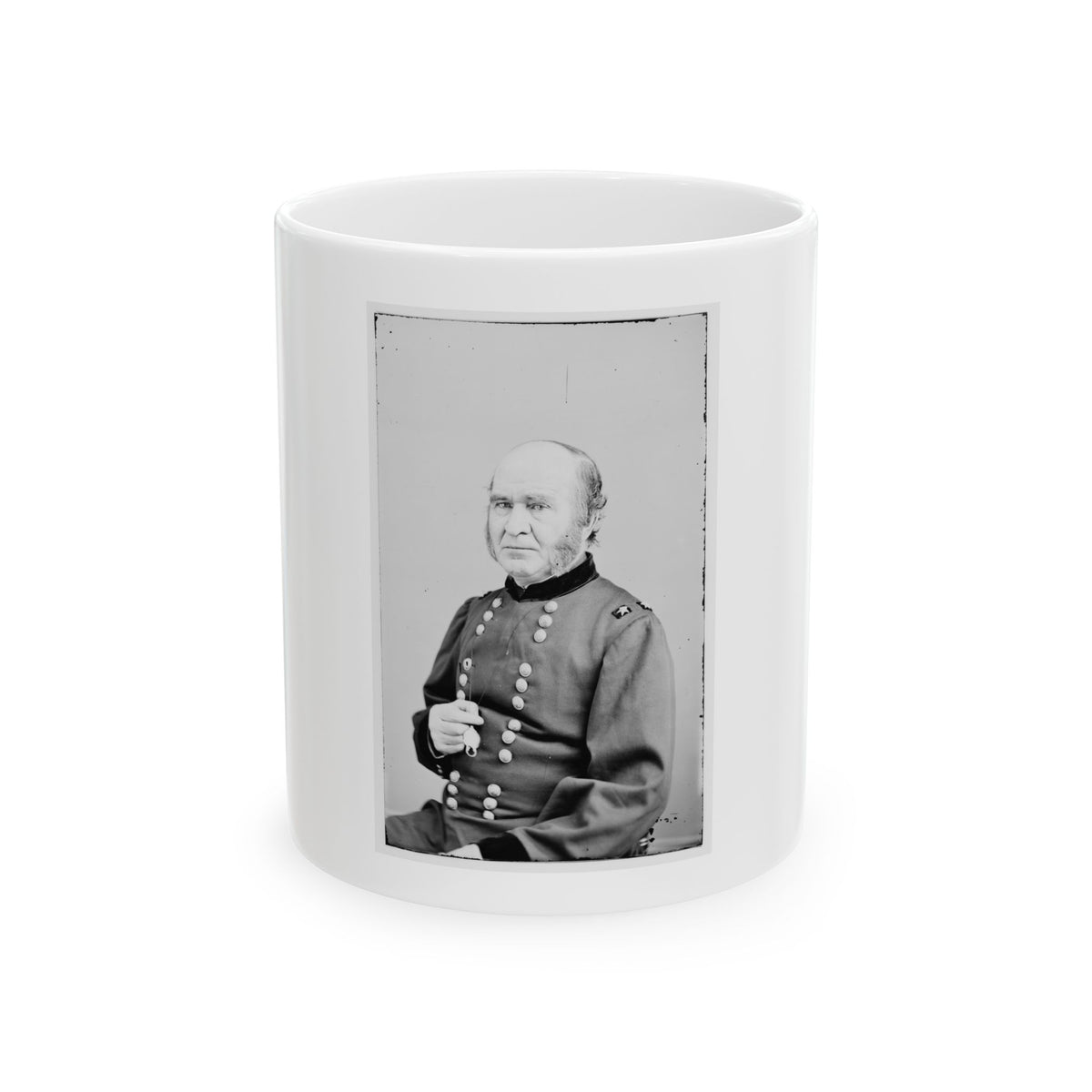 B.S. Roberts, Vermont (U.S. Civil War) White Coffee Mug