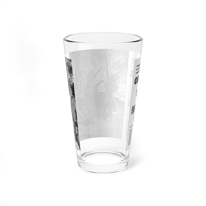 Ordeal on the Isle of the Everlasting Dead, Man's Life, July 1962 (Magazine Illustration) Pint Glass 16oz