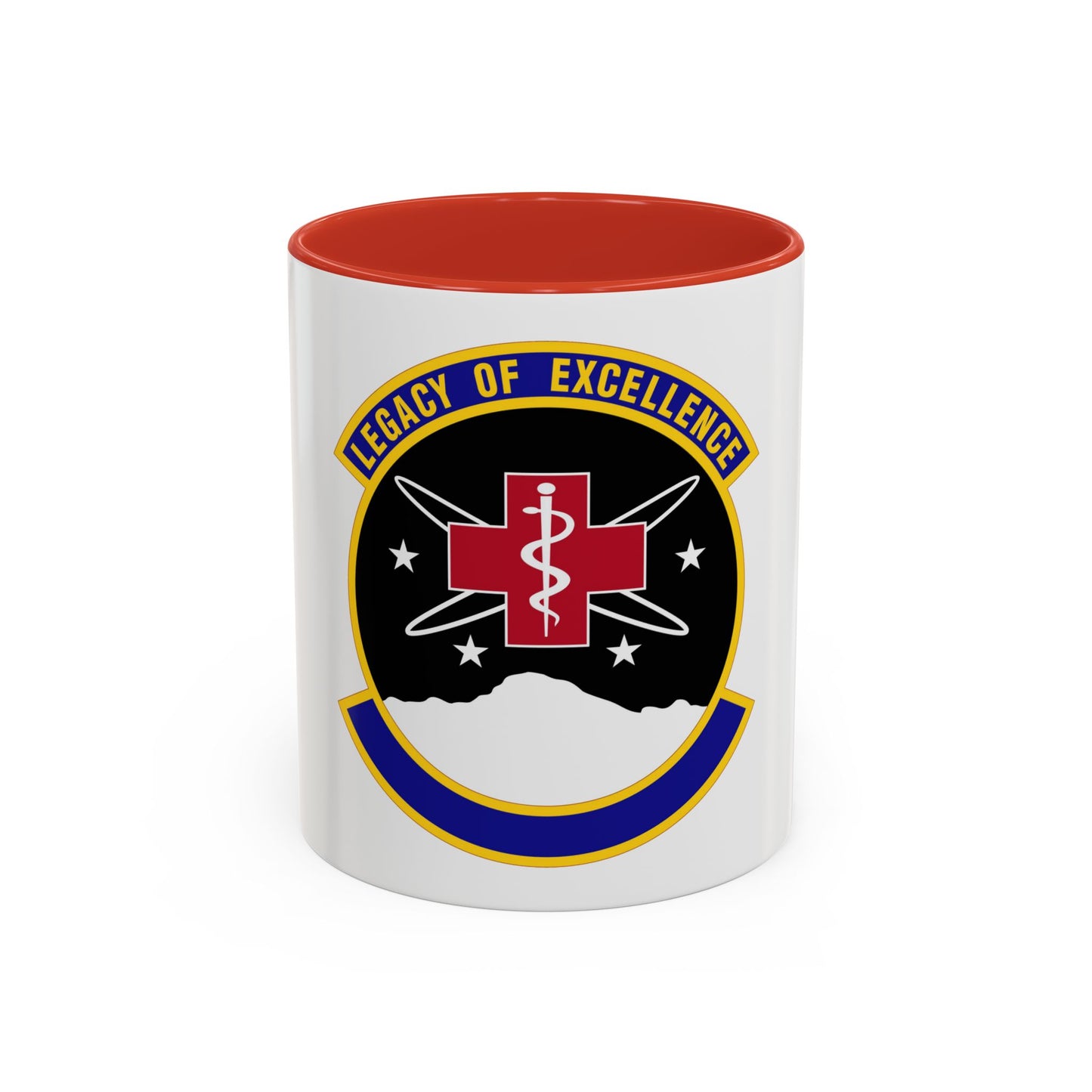 21 Healthcare Operations Squadron USSF (U.S. Air Force) Accent Coffee Mug