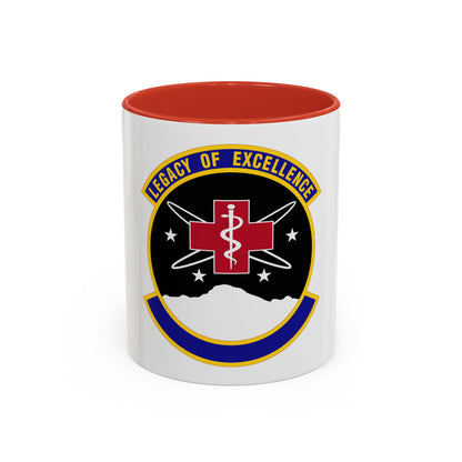 21 Healthcare Operations Squadron USSF (U.S. Air Force) Accent Coffee Mug