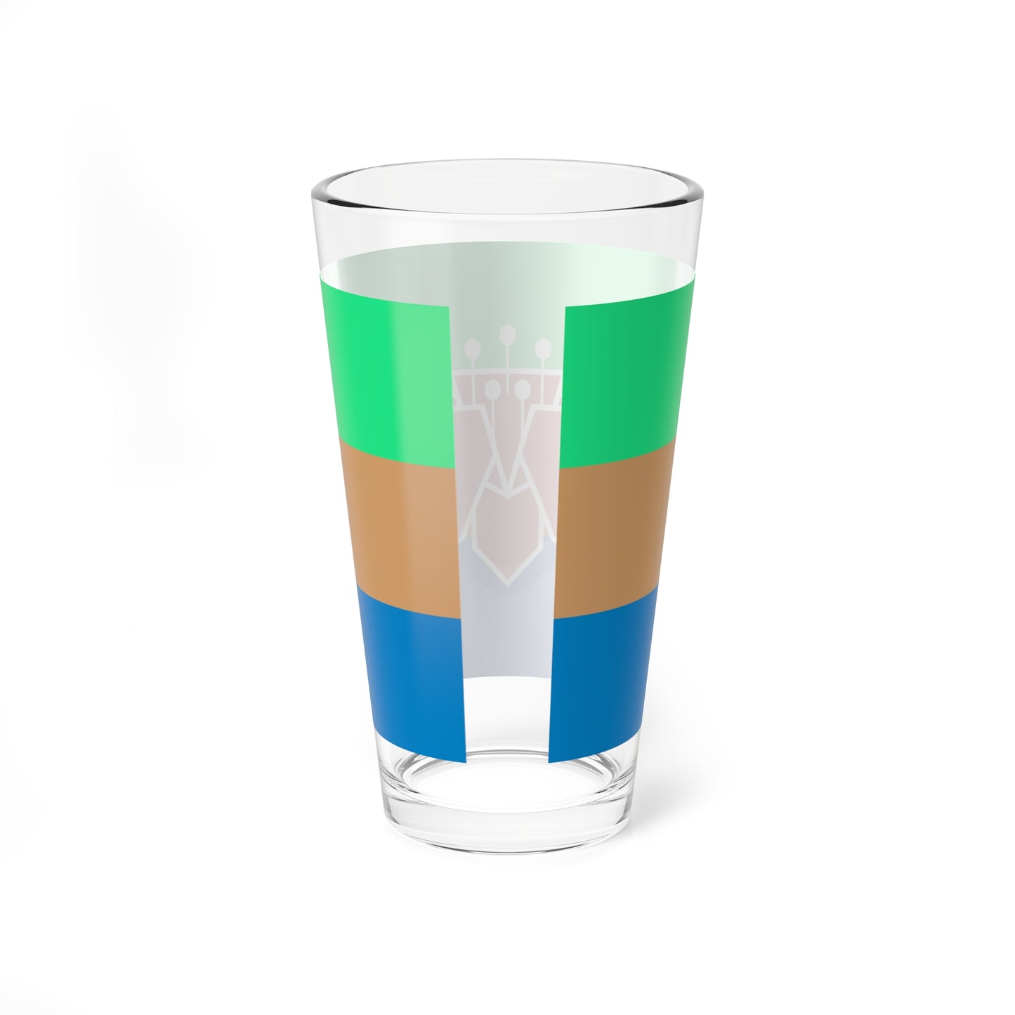 Tricolor Kapok Flag (China) Pint Glass 16oz