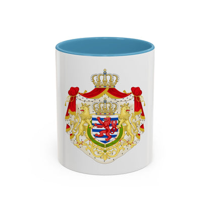 Greater coat of arms of the grand-duchy of Luxembourg 2 - Accent Coffee Mug
