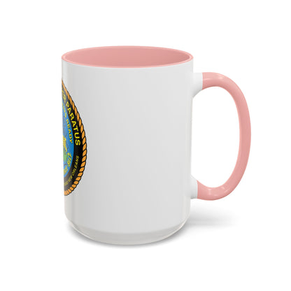 USCG ISC New Orleans (U.S. Coast Guard) Accent Coffee Mug