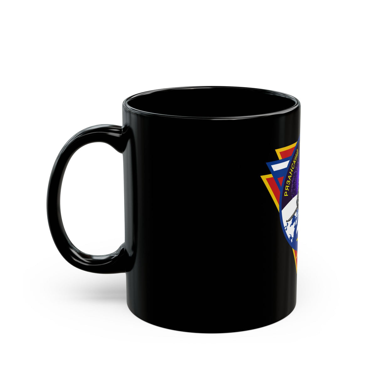Soyuz TMA-10M (Soyuz Programme) Black Coffee Mug