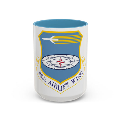 932 Airlift Wing AFRC (U.S. Air Force) Accent Coffee Mug