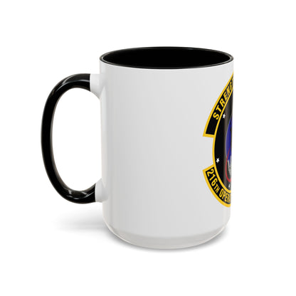 216th Operations Support Squadron (U.S. Air Force) Accent Coffee Mug