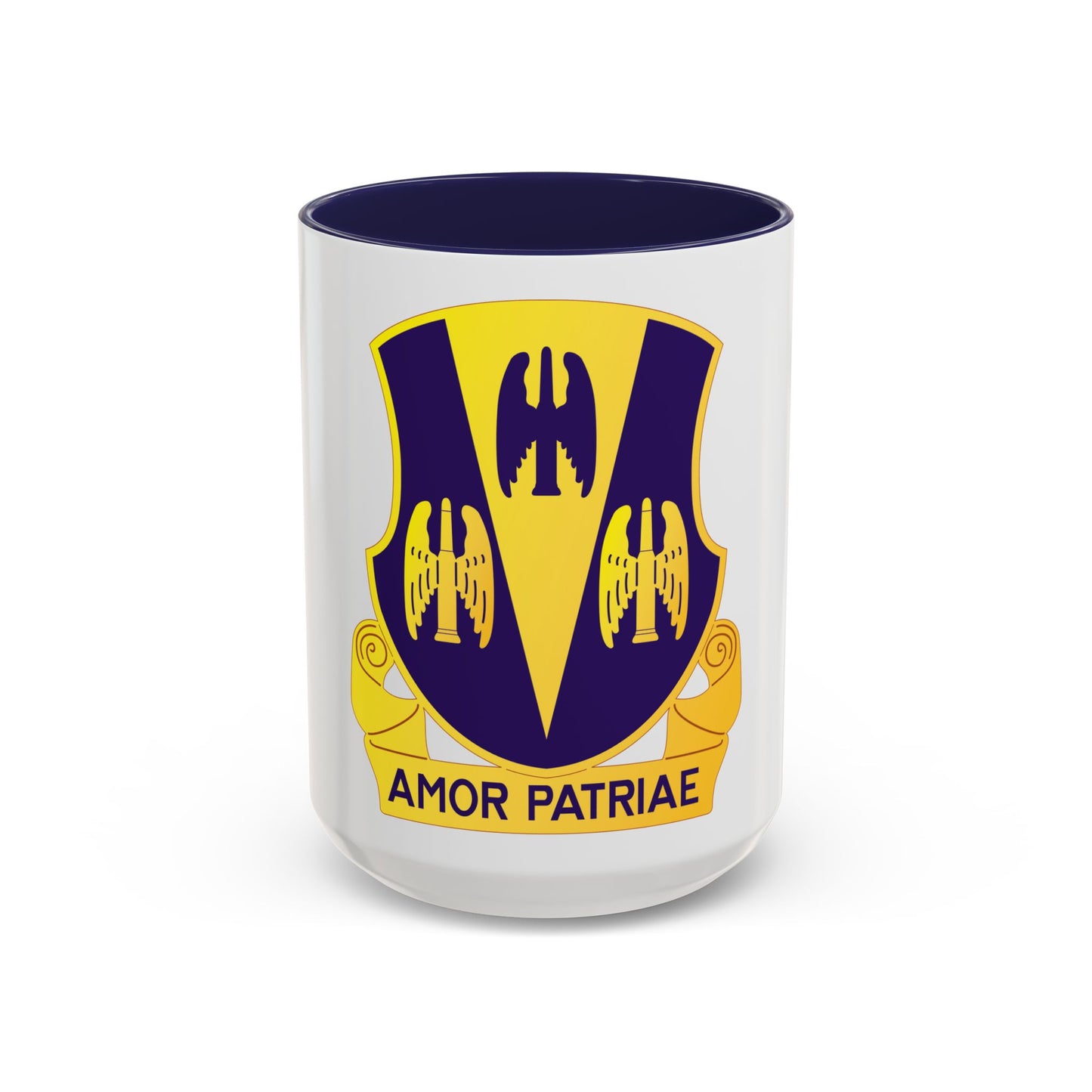 63 Antiaircraft Artillery Battalion (U.S. Army) Accent Coffee Mug