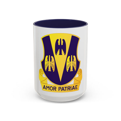 63 Antiaircraft Artillery Battalion (U.S. Army) Accent Coffee Mug