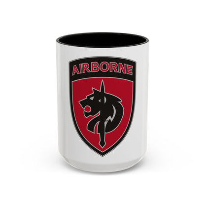Special Operations Command Africa (U.S. Army) Accent Coffee Mug