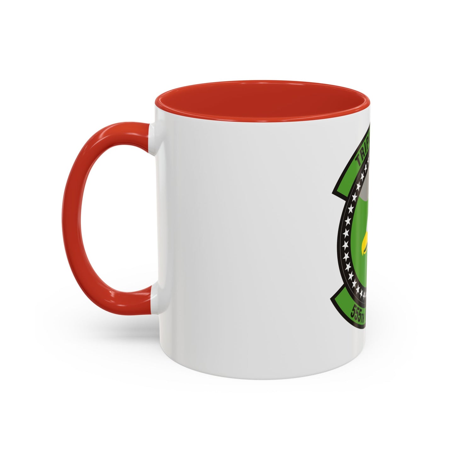 555th Fighter Squadron (U.S. Air Force) Accent Coffee Mug