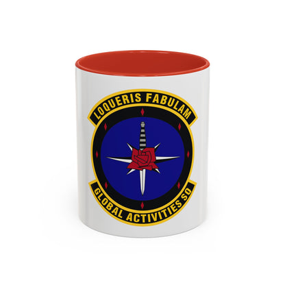 Global Activities Squadron (U.S. Air Force) Accent Coffee Mug